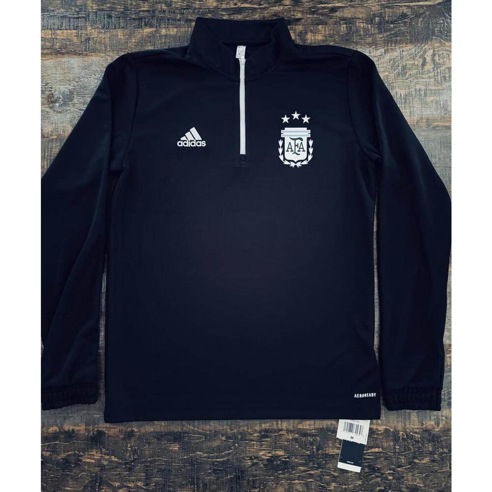 Black 3 star adidas Argentina jacket